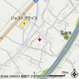 熊本県八代市岡町中1106周辺の地図