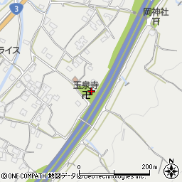熊本県八代市岡町中1277周辺の地図