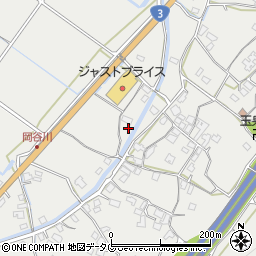熊本県八代市岡町中820周辺の地図