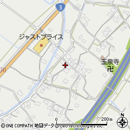 熊本県八代市岡町中1105周辺の地図