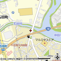 宮崎県延岡市伊形町4994-1周辺の地図