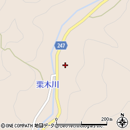 熊本県八代市泉町栗木5487周辺の地図