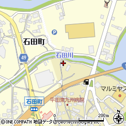 宮崎県延岡市伊形町4990周辺の地図