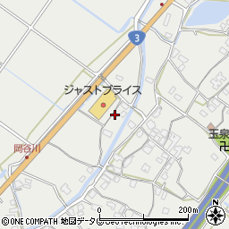 熊本県八代市岡町中800周辺の地図