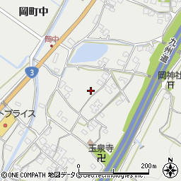 熊本県八代市岡町中周辺の地図