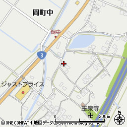 熊本県八代市岡町中1322周辺の地図