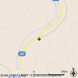 熊本県八代市泉町栗木5540-1周辺の地図