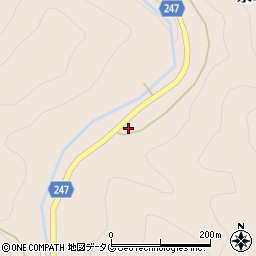 熊本県八代市泉町栗木5545-1周辺の地図