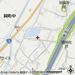 熊本県八代市岡町中1578周辺の地図