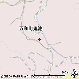 熊本県天草市五和町鬼池3248周辺の地図