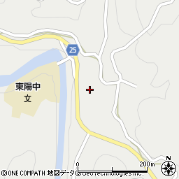 熊本県八代市東陽町南2486-1周辺の地図