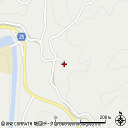 熊本県八代市東陽町南2408周辺の地図
