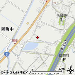 熊本県八代市岡町小路990周辺の地図