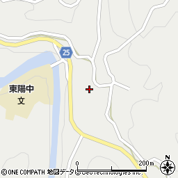 熊本県八代市東陽町南2485周辺の地図
