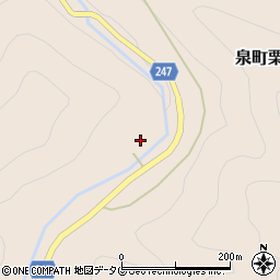 熊本県八代市泉町栗木3220周辺の地図