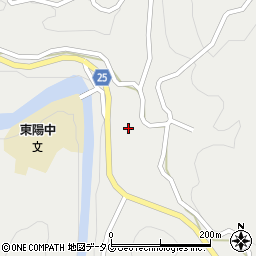 熊本県八代市東陽町南2484周辺の地図