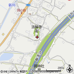 熊本県八代市岡町小路953周辺の地図