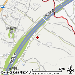 熊本県八代市岡町小路918周辺の地図