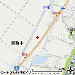 ファミリーマート八代岡町店周辺の地図