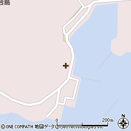 熊本県上天草市松島町合津7382周辺の地図