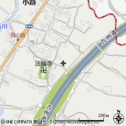 熊本県八代市岡町小路947周辺の地図