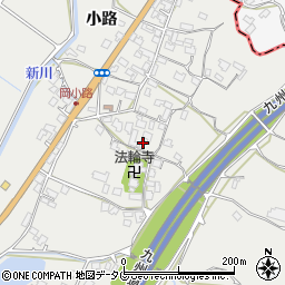 熊本県八代市岡町小路968周辺の地図