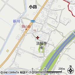 熊本県八代市岡町小路970周辺の地図