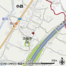 熊本県八代市岡町小路966周辺の地図