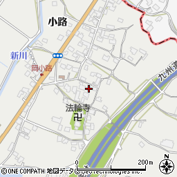 熊本県八代市岡町小路967周辺の地図