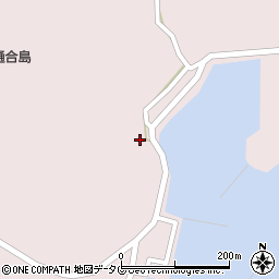 熊本県上天草市松島町合津7377-2周辺の地図