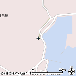 熊本県上天草市松島町合津7377-2周辺の地図