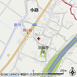 熊本県八代市岡町小路973周辺の地図