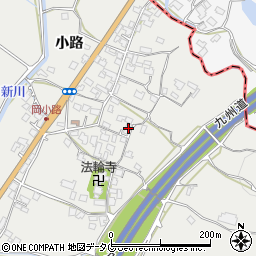 熊本県八代市岡町小路699周辺の地図
