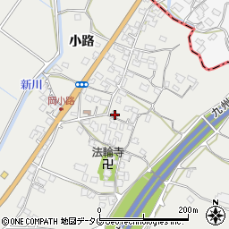 熊本県八代市岡町小路696周辺の地図