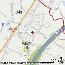 熊本県八代市岡町小路698周辺の地図