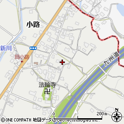 熊本県八代市岡町小路700周辺の地図