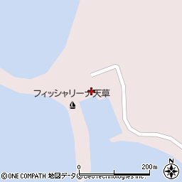 熊本県上天草市松島町合津7500周辺の地図