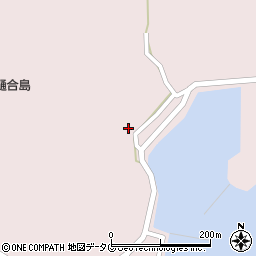 熊本県上天草市松島町合津7000-3周辺の地図