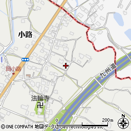 熊本県八代市岡町小路703周辺の地図
