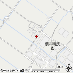 熊本県八代市岡町中140周辺の地図