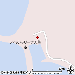 熊本県上天草市松島町合津7517周辺の地図