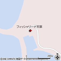 熊本県上天草市松島町合津7517周辺の地図