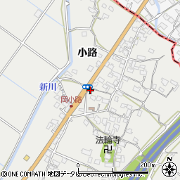 熊本県八代市岡町小路541周辺の地図