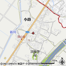 熊本県八代市岡町小路550周辺の地図