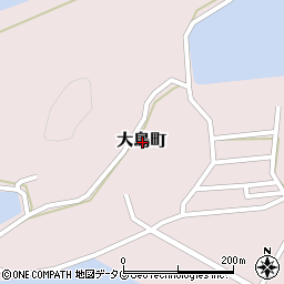 熊本県八代市大島町周辺の地図