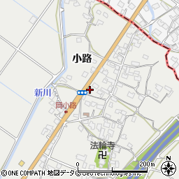 熊本県八代市岡町小路548周辺の地図