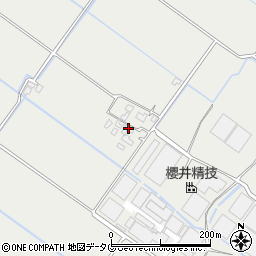 熊本県八代市岡町中164周辺の地図