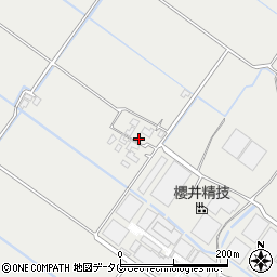 熊本県八代市岡町中178周辺の地図