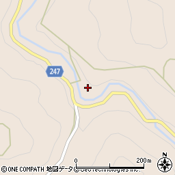 熊本県八代市泉町栗木5589-1周辺の地図