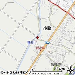 熊本県八代市岡町小路560周辺の地図